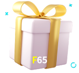 Receba seus bônus de boas-vindas no F65