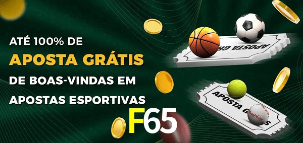 F65 Ate 100% de Aposta Gratis